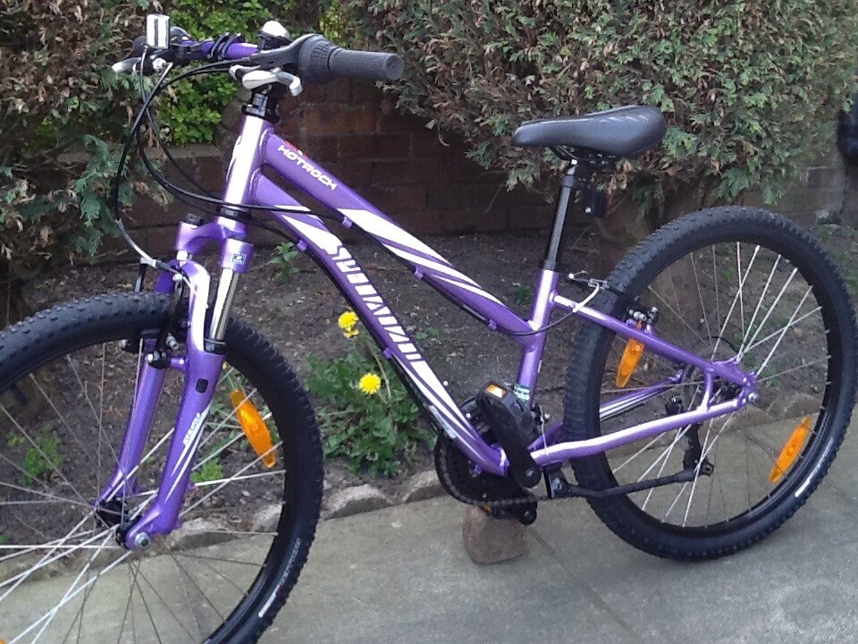 specialized hotrock 24 girl purple